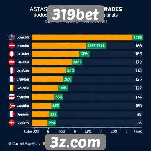 Estatísticas de popularidade do 319bet entre os jogadores